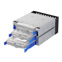 ♦✗ 3.5 To 5.25 Three-Disc Hard Drive Cages 2 Chassis Drives In The Chassis Hard Drive Box Computer Storage Expansion