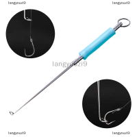 langyouzi9 เครื่องมือกำจัดปลาสแตนเลสใหม่สำหรับเบ็ดตกปลาความปลอดภัย Hook EXTRACTOR detacher Rapid decoupling Fishing Goods