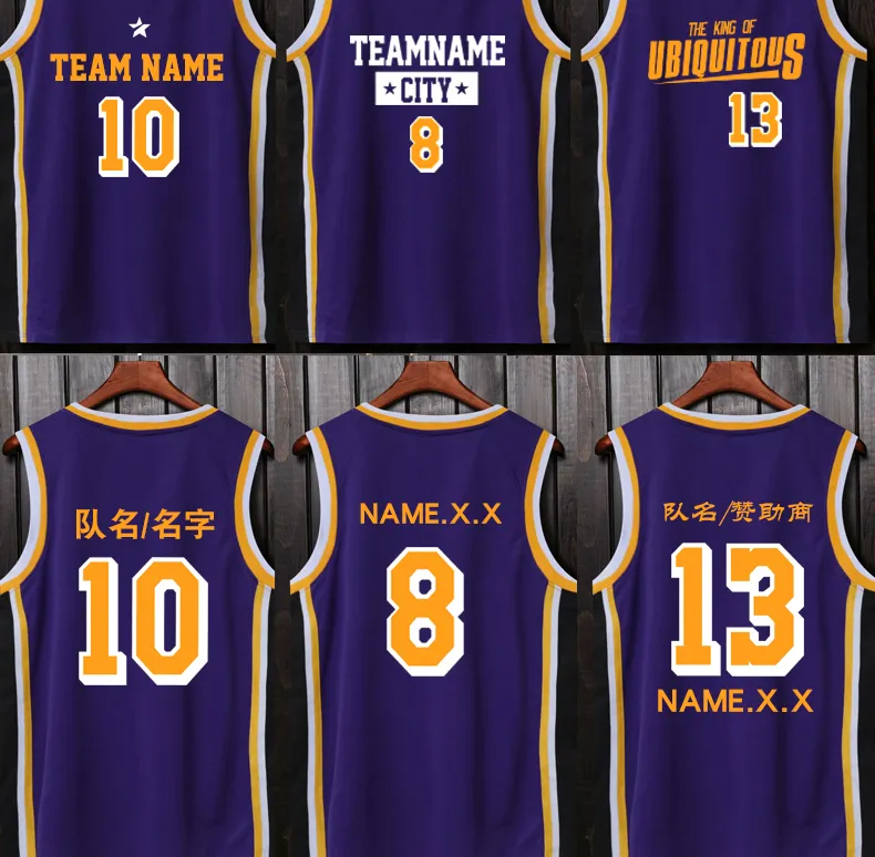 LA LAKERS BLACK MAMBA CUSTOM JERSEY TUTORIAL! YELLOW UNIFORM! KOBE