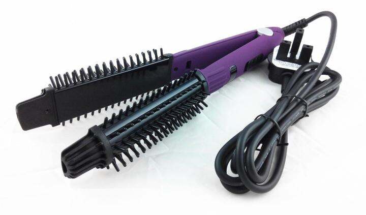 instyler-lonic-styler-pro-เครื่องม้วน-amp-หนีบผม-ความร้อนแผ่นเซรามิค-4-in-1-พร้อม-led-บอกอุณหภูมิแบบมัลติฟังก์ชั่น-สีม่วง