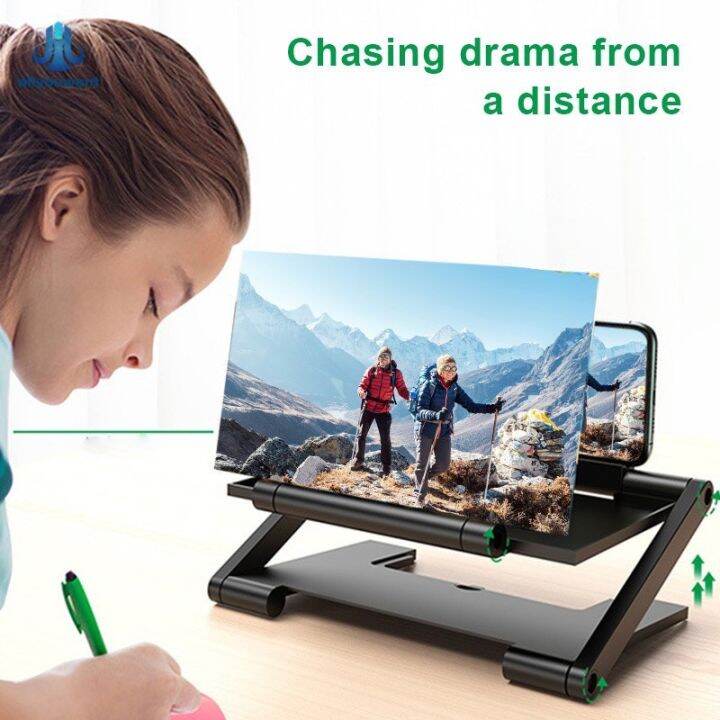 【New】 GD F6 3D HD Folding Screen Enlarger Mobile Phone Screen Magnifier