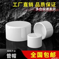 Hot-selling PVC water pipe plug plug cap plug head 4 points 6 points cap 20 plugs 25 32 40 50mm