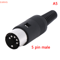 EOY DIN PLUG SOCKET CONNECTOR 3/4/5/6/7/8 PIN MALE/FEMALE CHASSIS CABLE MOUNT