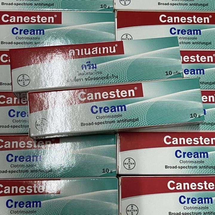 [WITH FREEBIES] CANESTEN CREAM ANTIFUNGAL RINGWORM INFECTION FROM THAILAND Lazada PH