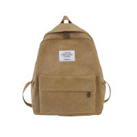 HOCODO Fashion Backpack Female Backpack Women Shoulder Canvas School Bags For Teenage Girls Pure Color Leisure Travel Backpack