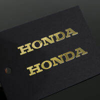 1คู่โลหะ Honda Emblem สติกเกอร์รถสกู๊ตเตอร์หมวกกันน็อค Decals อุปกรณ์เสริม