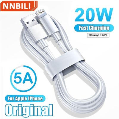 Original USB Cable For Apple iPhone 14 13 11 12 Pro Max XS XR Fast Charging Phone USB C Date Cable For iPad Charger Accessories Docks hargers Docks Ch