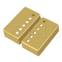 ；。‘【 Pair Metal Guitar Humbucker Pickup Covers Set