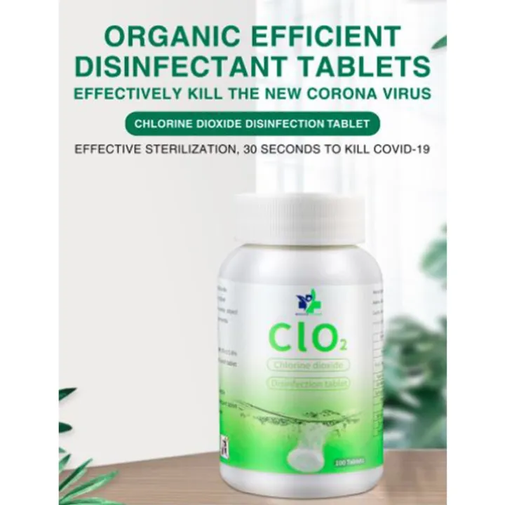 practical Healthy Chlorine Dioxide Tablet Hypochloric Acid ClO2 Anti