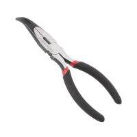 คีมปากแหลม ชนิดมตรฐาน ปลายตรง ปลายงอ 45 องศา  45° Bent Nose Plier 165mm Sn275