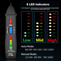 SEAYA Non-Contact Voltage Detector Indicator Smart Electric Pen Tester LiveNeutral Wire Distinction Continuity Check NCV