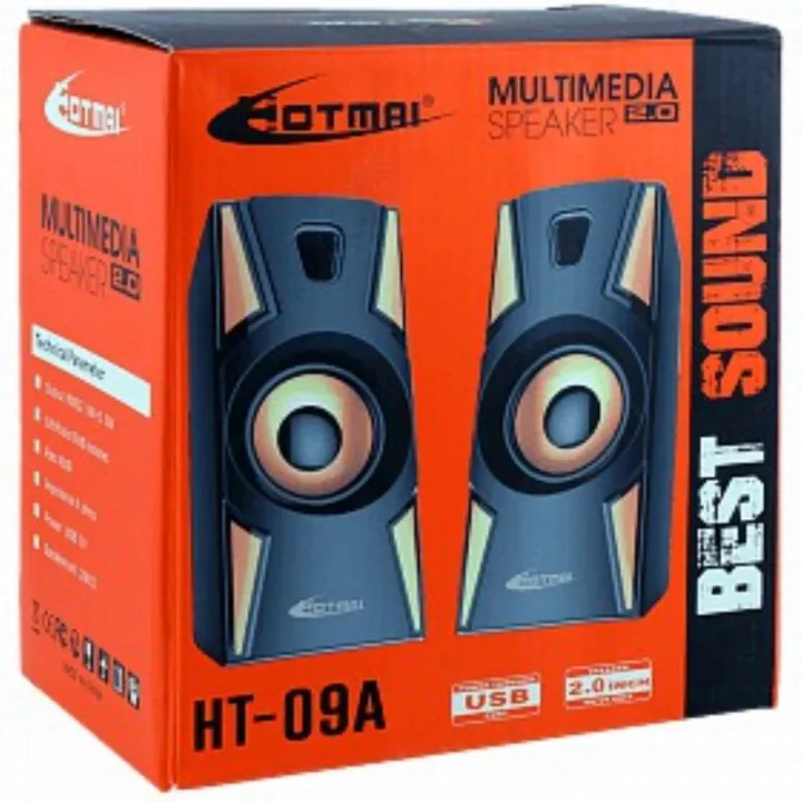 HT09A Portable 2.0 Speaker System for Desktop PC Speaker Computer