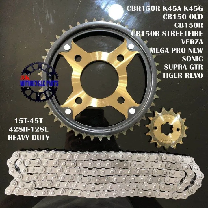 GEAR GIR SET CBR 150 NEW FACELIFT CB 150 OLD CB 150 R NEW SONIC SUPRA