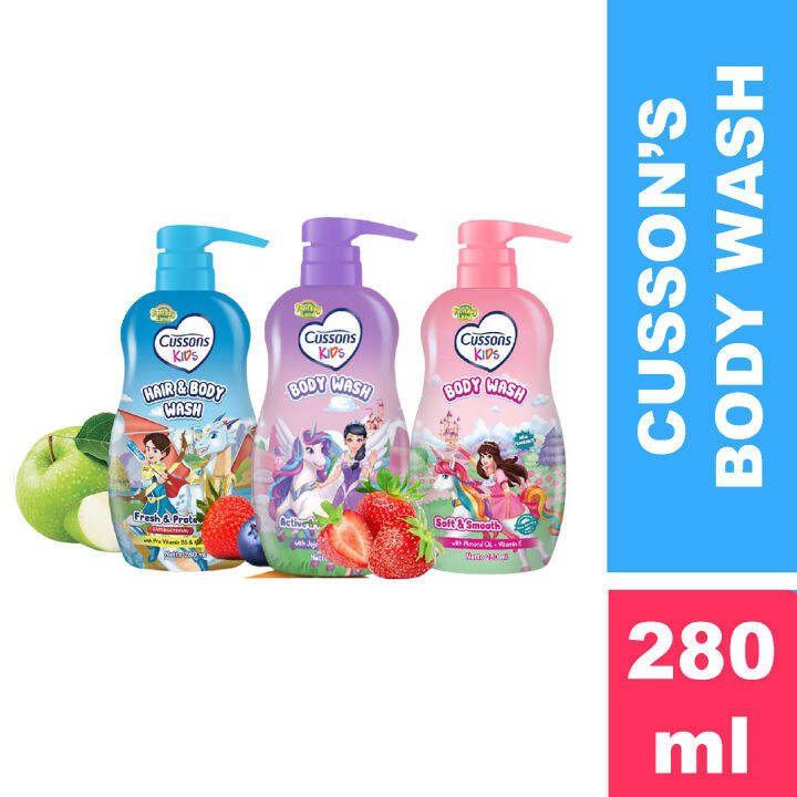 CUSSONS KIDS Body Wash Soft & Smooth / Active & Nourish / Fresh ...