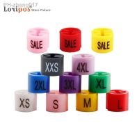 20pcs Plastic Hanger Size Markers With Printing Sizes And Colors Assorted S/m/l/xl/xxl Tube Shape Hanger Divider Accessories