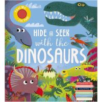 One, Two, Three ! Hide and Seek with the Dinosaurs หนังสือภาษาอังกฤษใหม่ พร้อมส่ง