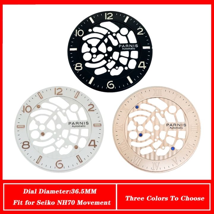 hot-dt-36-5mm-parts-three-types-colors-japan-nh70-movement-mens-watches-face-accessories