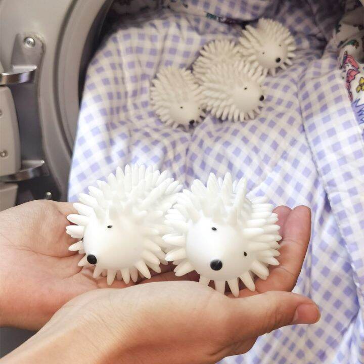 Soft Silica Gel Hedgehog Pvc Magic Antiwinding Decontamination Washing Ball Cleaning Sticky
