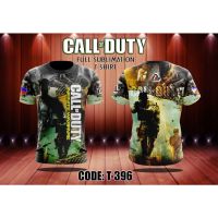 CALL OF DUTY T-SHIRT Full Sublimation 3D T-Shirt Summer Short Sleeve Tee