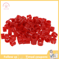 【SHZTGM】 100 pcs เส้นผ่านศูนย์กลางภายใน8mm Pigeon leg poultry Dove BIRD Parrot CLIP Rings