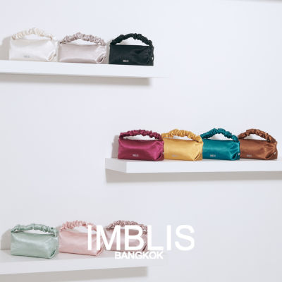 IMBLIS - IMBLIS MINI BOX SCRUNCHIES SATIN BAG