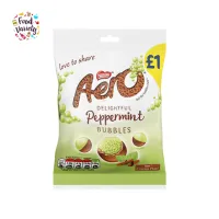 Nestle Aero bubbles peppermint chocolate 80g เนสท์เล่ แอโร บับเบิ้ล ช็อกโกแลต เปเปอร์มิ้นท์ มิ้นท์ 80g