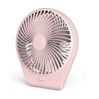 Small Desk USB Rechargeable Sturdy Table Fans with 3 Speeds for Bedroom Office New