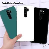 ✗卍☑ Redmi Note 9S Shell miękka TPU krzemu skrzynka dla Xiaomi Redmi 9 9A 9C cukierki kolor pełna pokrywy skrzynka dla Redmi uwaga 9 Pro Capa Fundas