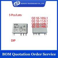 5 Buah Baru Berkualitas Tinggi Saham OZ-SS-105L1 OZ-SS-112L1 OZ-SS-124L1 OZ-SS-148L1 RELAY GEN Tujuan SPDT 16A Relay