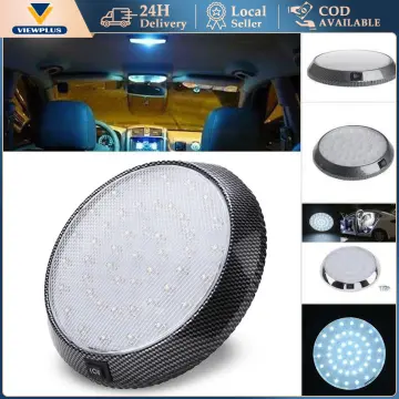 Round Led RV Ceiling Dome Light 46-LED Interior Lighting for Trailer Camper  RV A