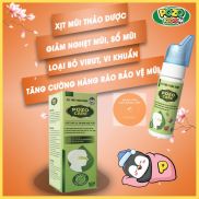 xit mui Pozo Care herbal purple chrysanthemum nasal spray for babies helps