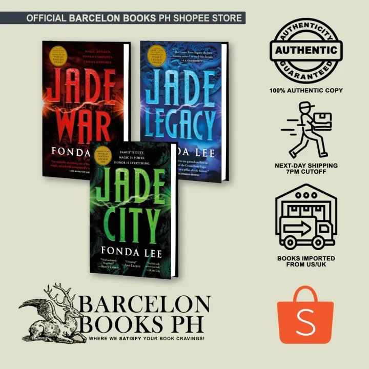 The Green Bone Saga Trilogy Jade City, Jade War, Jade Legacy by Fonda