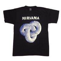 แขนสั้นโอเวอร์ไซส์เสื้อวง วินเทจ NIRVANA 90’ Size “ M 450฿S-4XL  PO9I