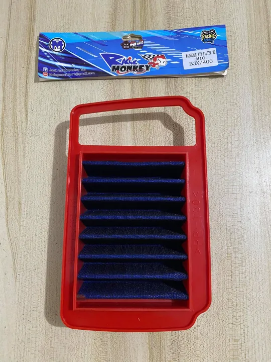 Washable Air Filter Mio Sporty Racing Monkey Lazada PH