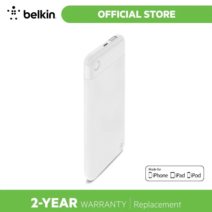 Belkin BOOST↑CHARGE™ Power Bank 10K With Lightning Connector | Lazada PH