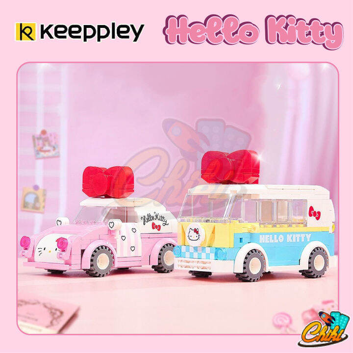 ตัวต่อ-keeppley-hello-kitty-mini-car-amp-bus-รถมินิคาร์-k20805-k20806