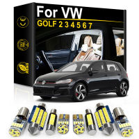 สำหรับ Volkswagen VW GOLF 2 3 4 5 6 7 MK2 MK4 MK3 MK5 MK6 MK7อุปกรณ์ตกแต่งรถยนต์ไฟ LED Canbus โคมไฟในบ้านชุดหลอดไฟ