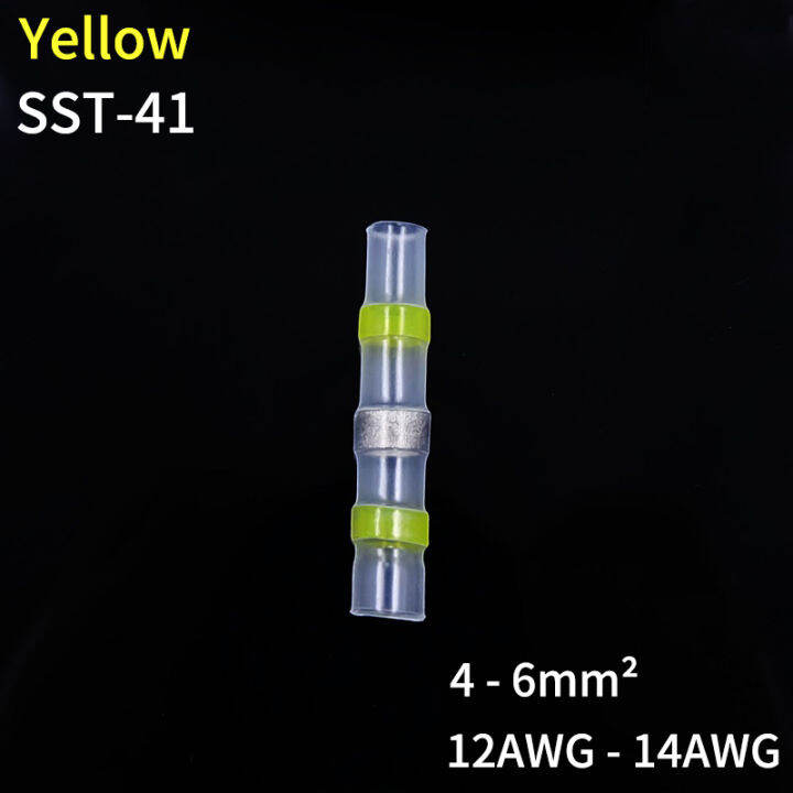 บัดกรีซีลขั้วต่อสายไฟ-3-1-สายไฟหุ้มฉนวนความร้อนขั้วต่อก้น-splice-กันน้ำ-10-20-30-50-100-300-pcs-iewo9238