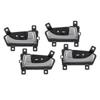 4Pcs Car Left/Right Inside Door Handle for KIA Sportage 2010 2011 2012 2013 2014 82610-3W000 82620-3W000