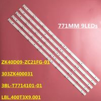 【CW】 771mm 4PCS Strip 9 for 40  39;  39; TV ZK40D09-ZC21FG-01 303ZK400031 K40DLT5F 3BL-T7714101-01 LBL.400T3X9.001