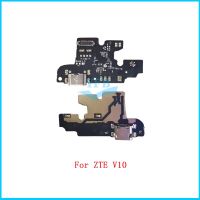 สําหรับ ZTE Blade V10 V30 V40 Vita USB ชาร์จชาร์จพอร์ตเชื่อมต่อไมโครโฟนเชื่อมต่อ Flex Cable Board