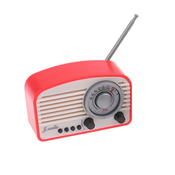 1/12 Miniature Dollhouse Radio Model Simulation Home Appliance ...