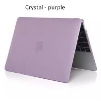 【▼Hot Sales▼】 yqrg3yz เคสผิวด้านโปร่งใสคริสตัลเคสหุ้มสำหรับ Macbook Air 13 12 11 15 Pro Retina 13.3 "15.4" สำหรับ Carcasa Macbook Pro 13