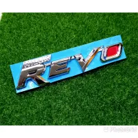 โลโก้ REVO สีเงิน สำหรับติดท้ายรถ