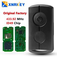 XNRKEY 2 Button Original Motorcycle Remote Control Key ID49 Chip 433.92Mhz for Yamaha NVX NVX 155 XMAX XMAX 300 QBIX AEROX JAUNS