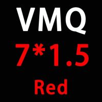 แหวนซิลิโคนโอริงซิลิคอนสีแดง10ชิ้น/ล็อตความหนา1.5มม. Od4/5/6/7/8/9/10/11/12/13มม. ยางโอริงปะเก็นแหวนวงแหวนวงแหวน