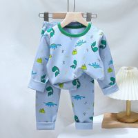 Child Boy Pajamas for 1-12 Years Winter Long Sleeved Pyjamas Suit Baby Girl Clothes Toddler Cotton Sleepwear Kids Sleep Pajamas