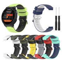 ﹉☃ Band for Garmin Forerunner 235 Soft Silicone Replacement Watch Band Strap Wristband for 220/230/235/620/630/735XT/235 Strap