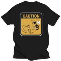 ขายดี!ใหม่ เสื้อยืดแขนสั้น คอกลม ผ้าฝ้าย 100% พิมพ์ลาย Georgia Tech สําหรับผู้ชายS-5XL  7FMH