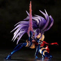 Revoltech X-Men Psylocke รูปการกระทำข้อต่อเคลื่อนย้ายได้ของเล่นรุ่นชั้นวางหนังสือเครื่องประดับสร้างสรรค์ของขวัญวันเกิด